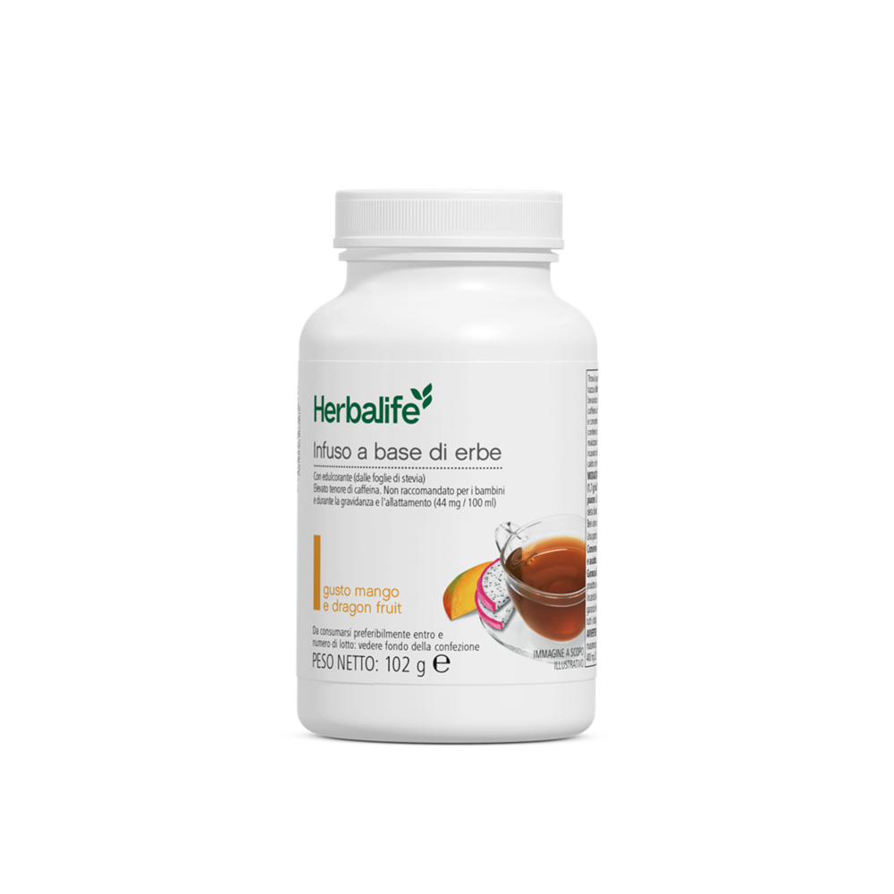 Infuso a base di erbe - Nuova formulazione - Gusto Mango e dragonfruit 102g